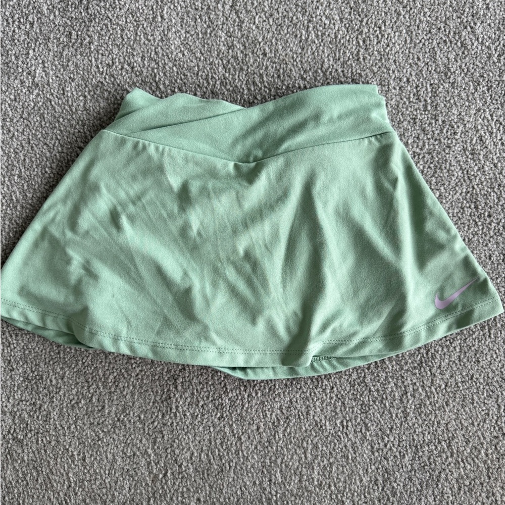 Nike Girls Mint Green Mini Skirt